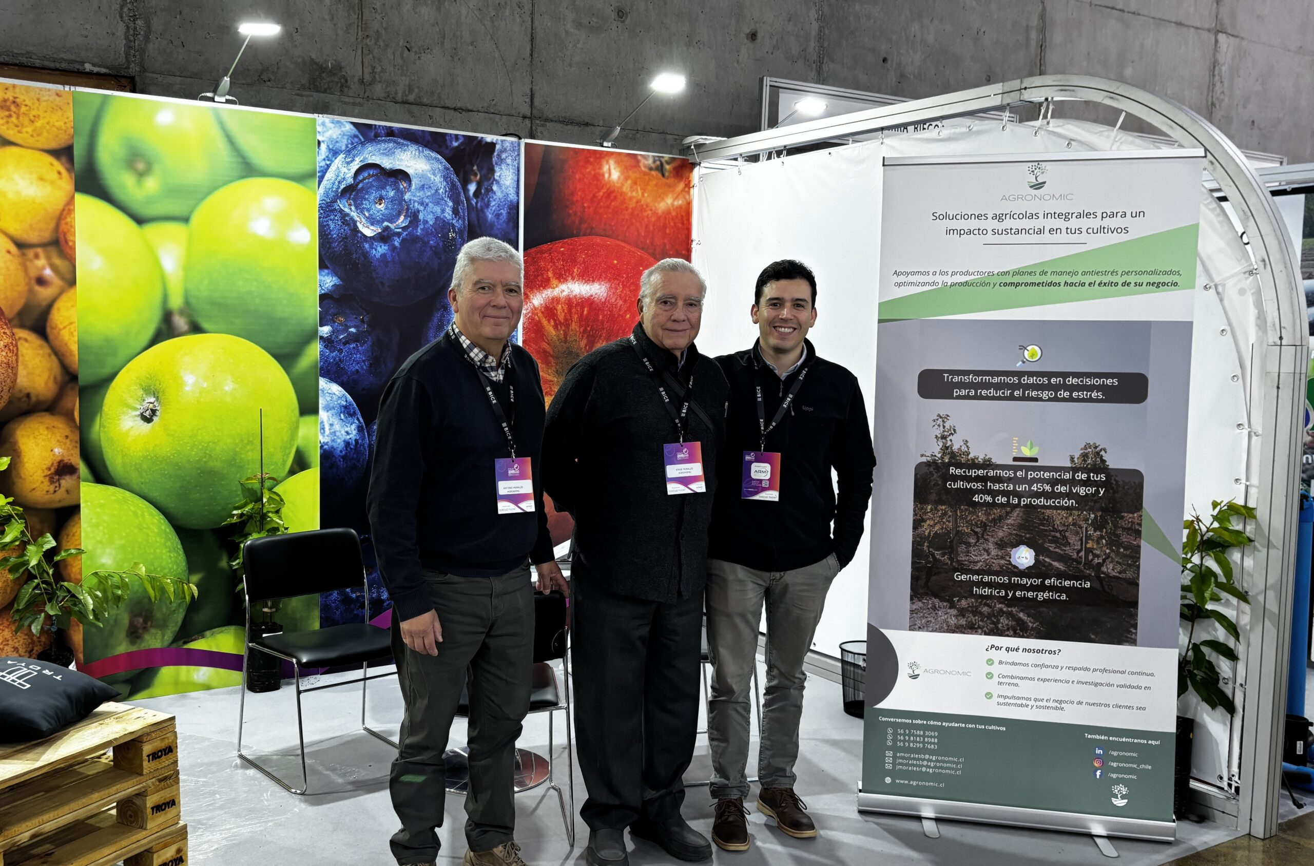 agronomic - stand - innovación - reconocimiento - premio - fruit trade 2025 - espacio riesco - estrés