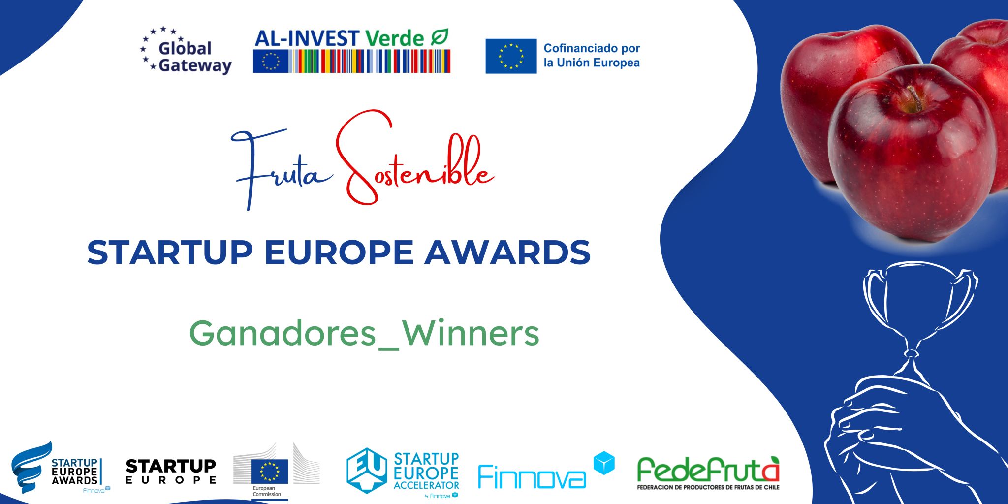 finnova - fedefruta - agronomic - reconocimiento - innovación - estrés - al-invest verde - startup europe awards - ue - unión europea